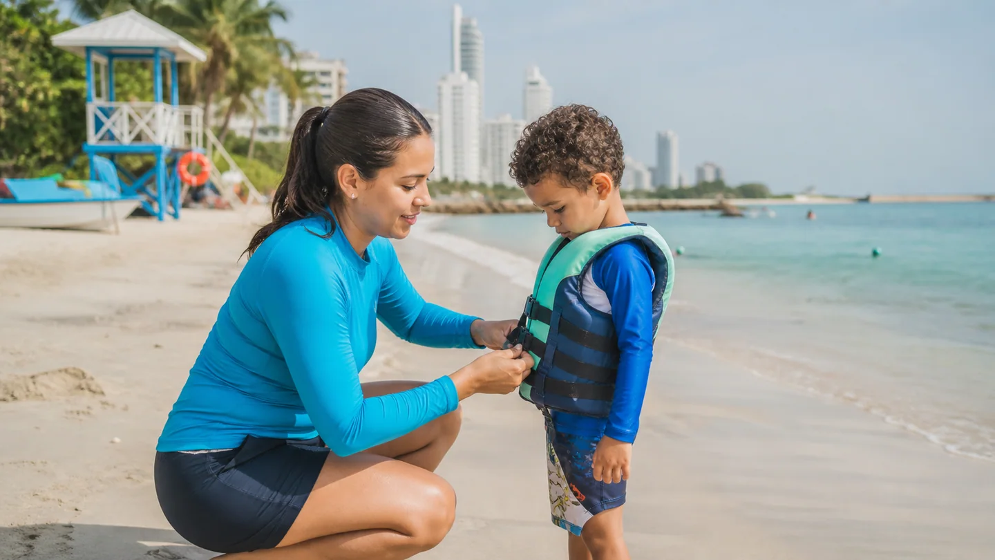 Seguridad acuática para niños en piscinas, playas y paseos